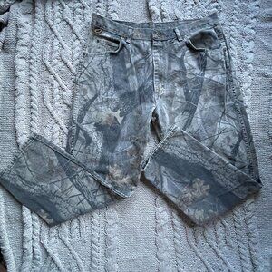 Wrangler Rugged Wear Realtree Hardwoods Mens Camo Pants 38x32